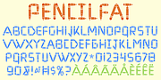 Pencil, a Font by Ingrimayne Type (Thumbnail 2 of 6)