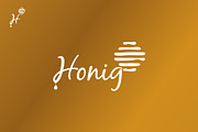 Honey logo design, a Branding & Logo Template by MuzaInspires (Thumbnail 2 of 6)