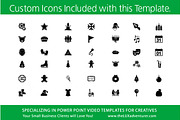 Holidays PowerPoint Video Template, a Presentation Template by Kathy Green Design (Thumbnail 4 of 6)