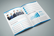 Bi-Fold Corporate Brochure, a Brochure Template by Design_Fx (Thumbnail 2 of 6)