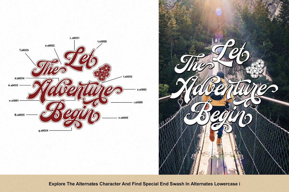 Nearland, a Script Font by uncurve (Photo 5 of 9)