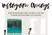 Instagram Overlays - Social Media, a Social Media Template by 89 Golden Blvd (Thumbnail 2 of 2)
