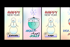Christmas Toy Vertical Logo DaVinci, a Templates & Theme by 2dfx
