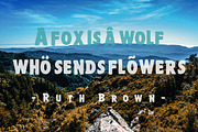 Sale ! 50% off FOXY BRUSH + BONUS, a Font by fopifopi (Thumbnail 2 of 5)