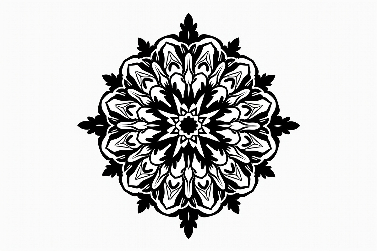 Floral Mandala Laser Cut Bundle, an Illustration by Designs_River (Photo 4 of 9)