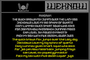Black Jacket font, a Font by weknow (Thumbnail 6 of 8)