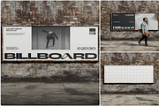 Outdoor Urban Billboard Mockup, an Advertising Mockup by graphicsauce (Thumbnail 1 of 4)