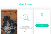 BUZZ Music App UI, an iPhone Mockup by Danfe Designs (Thumbnail 9 of 9)