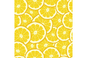 Seamless Pattern from oranges