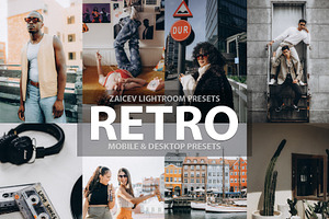 RETR Lightroom mobile desktop PRESET
