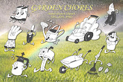 Funny Everyday Chores Doodles, an Illustration by Anastasiya Klempach (Thumbnail 7 of 10)
