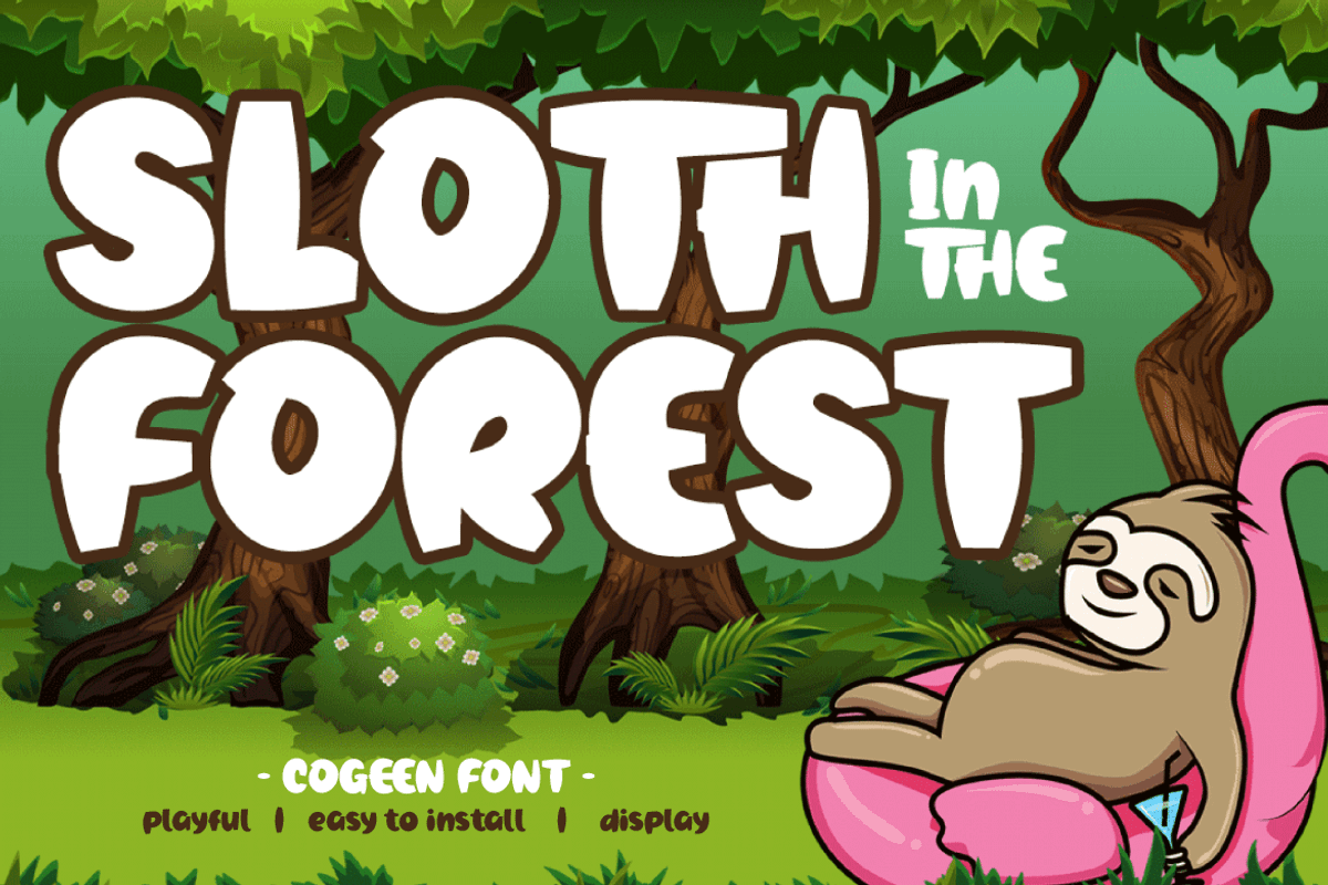 Cogeen, a Sans Serif Font by twinstd (Photo 10 of 13)