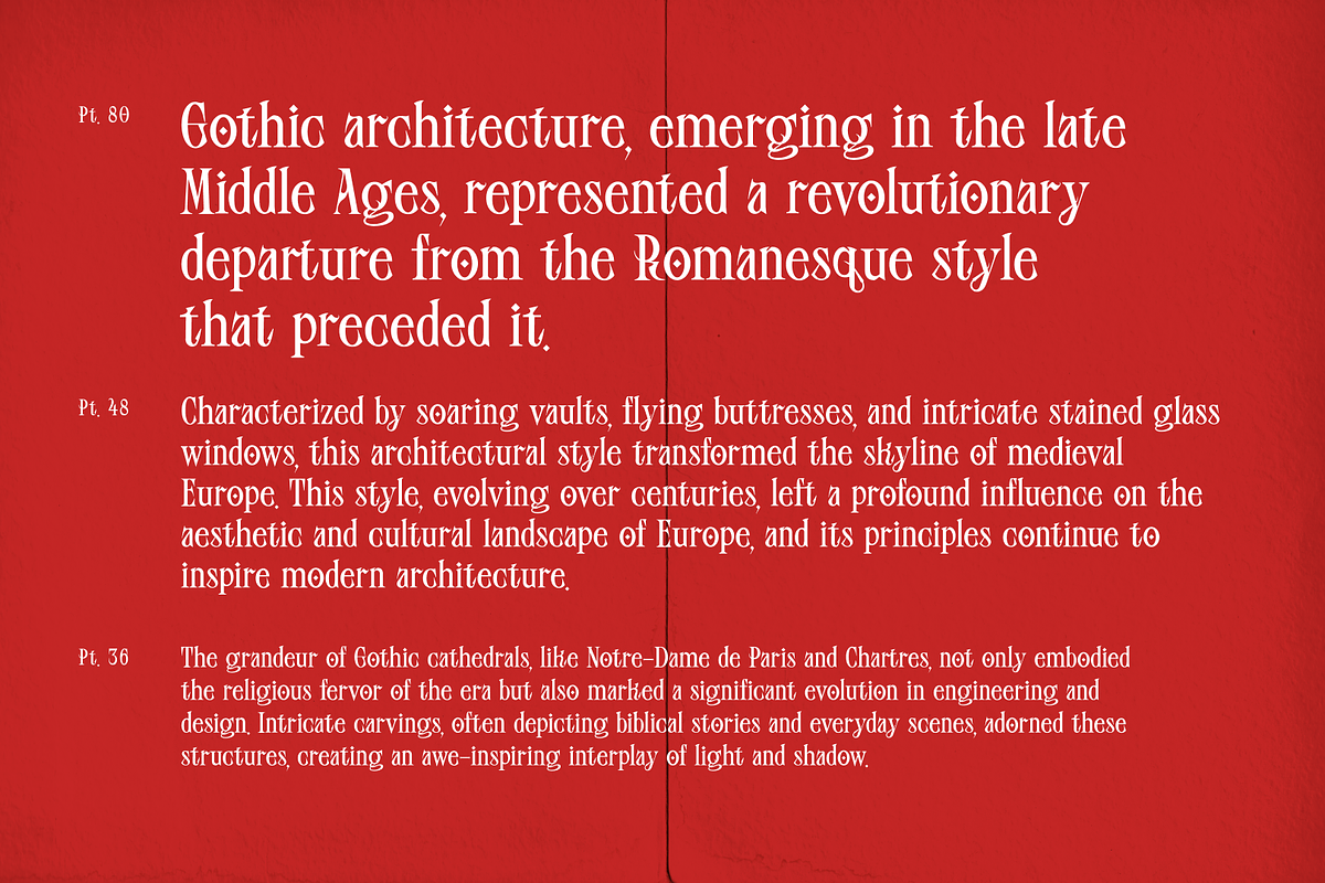 Baroness Beatrice Font, a Blackletter Font by Want Studio (Photo 6 of 7)
