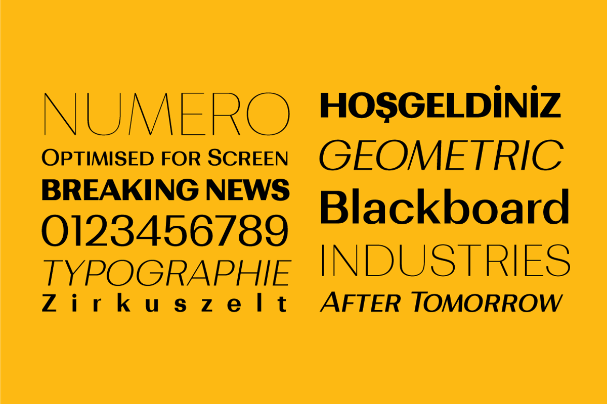 Bodrum Sans, a Sans Serif Font by BULENT YUKSEL (Photo 7 of 12)