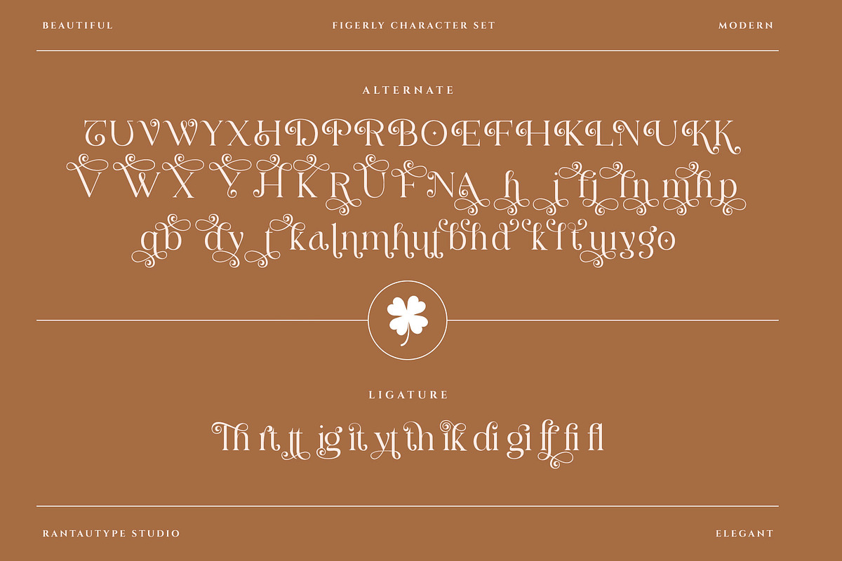 Figerly Modern Serif Font, a Serif Font by RantautypeStudio (Photo 15 of 15)