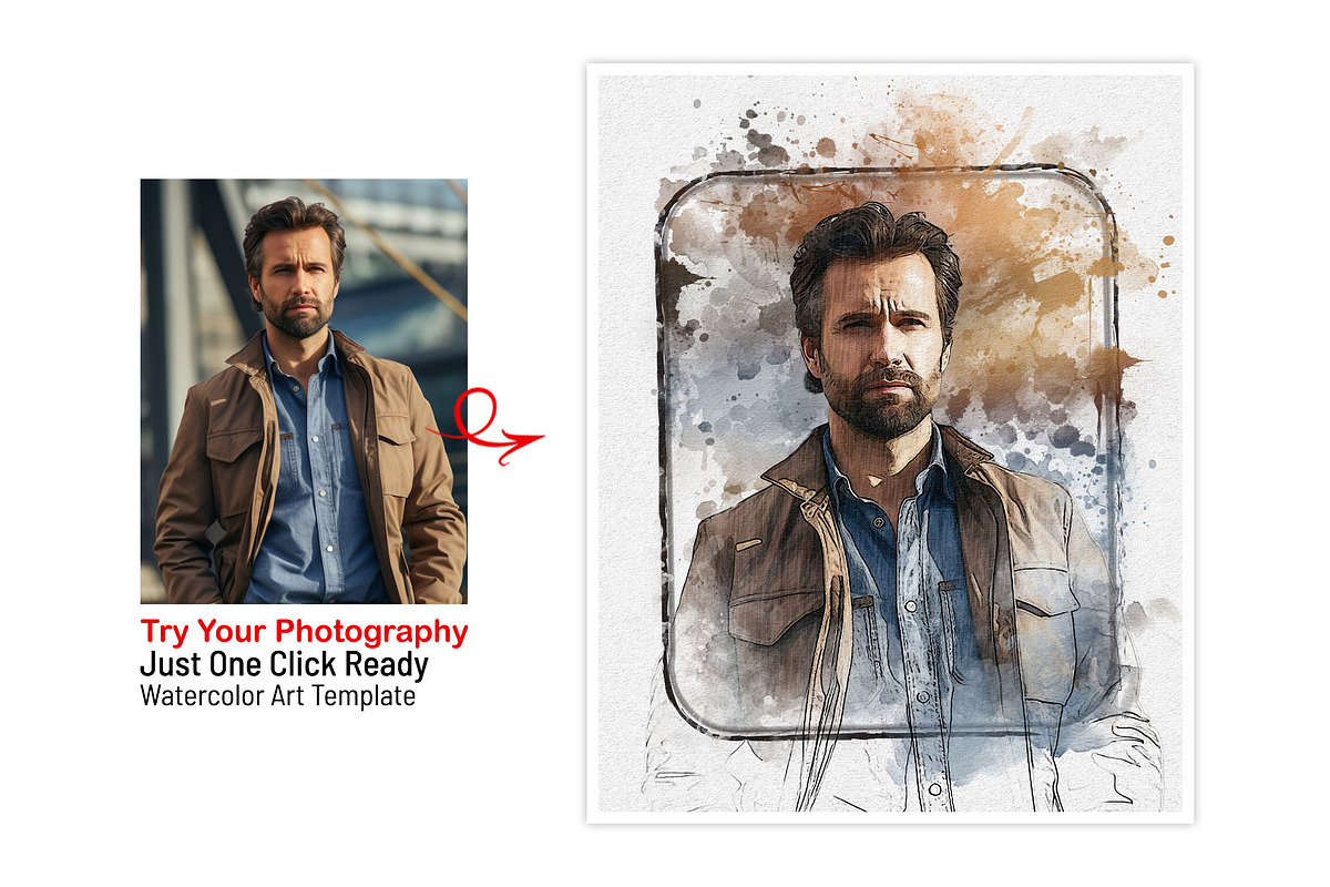 Custom Portrait Painting Effect, an Action Add-On by MRI STUDIO (Photo 10 of 39)