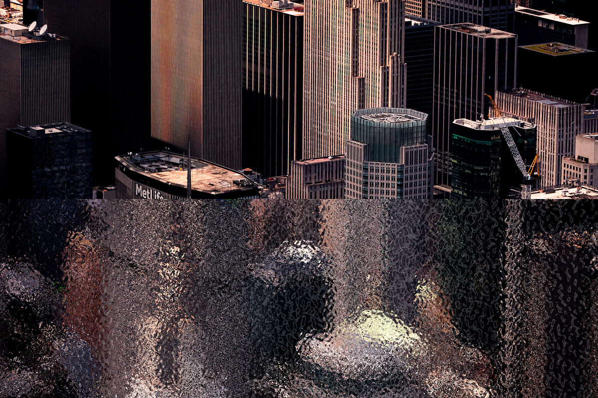Textured Glass Effect for Posters