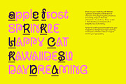 Malebo - Quirky Logo Sans Font, a Font by Casloop Studio (Thumbnail 6 of 9)