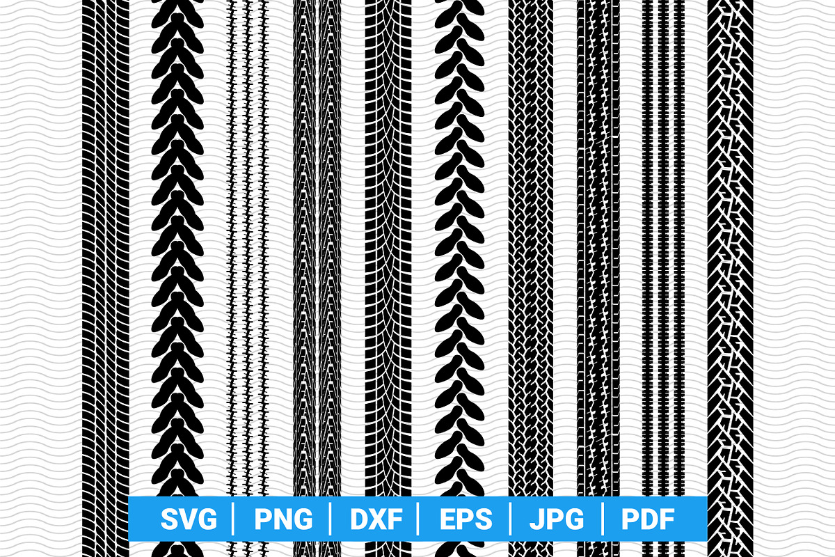 Prints Car Tire Seamless SVG, a Pattern Graphic by DesignStudioRM
