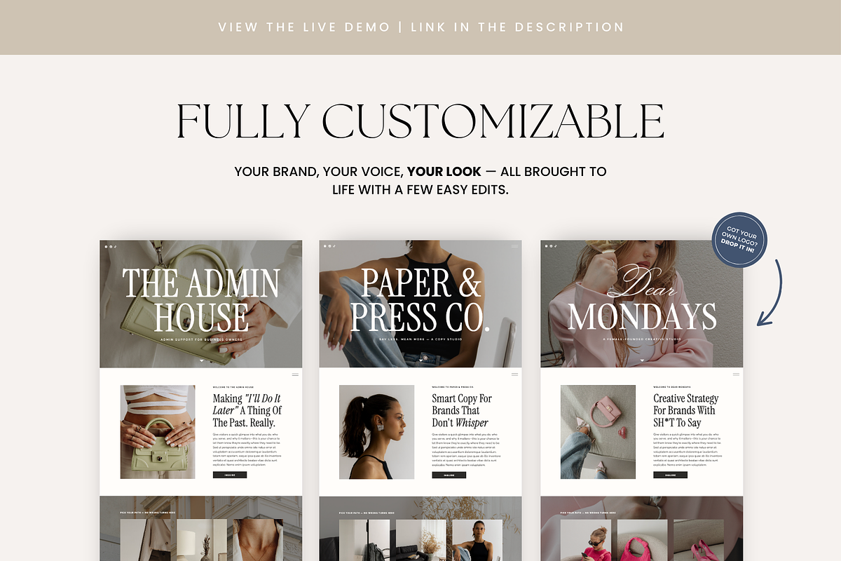 Showit Website Template | Agency, a Websites & App Template by Rosetta Lane Design (Photo 7 of 10)