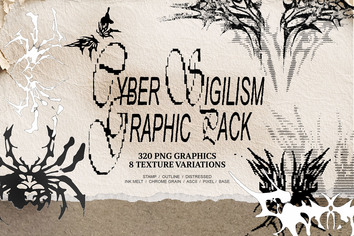 Cyber Sigilism Graphic Pack, an Object Graphic by Inartflow (Photo 1 of 16)