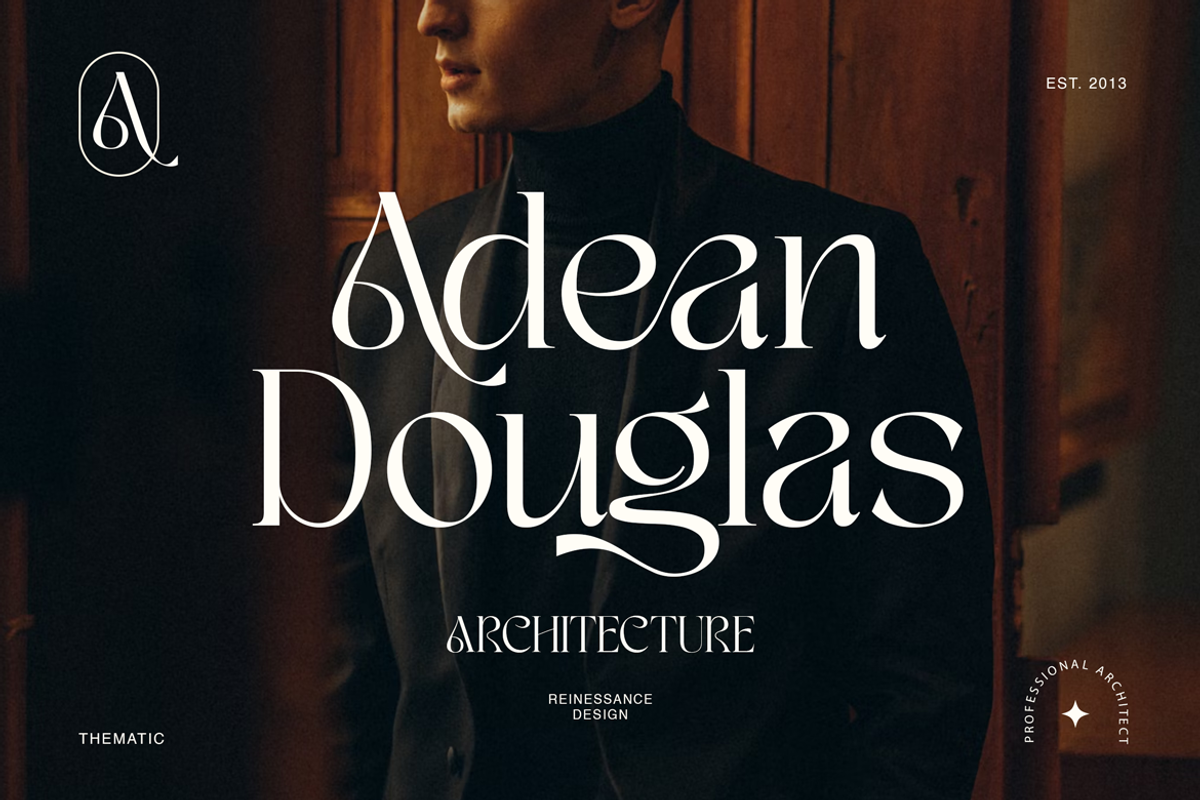 Thematic Luxury Display Serif, a Serif Font by Creatype Studio (Photo 2 of 10)