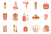 Beauty & Spa Color Icon Set, a Solid Icon by NatalieArtShop (Thumbnail 2 of 11)
