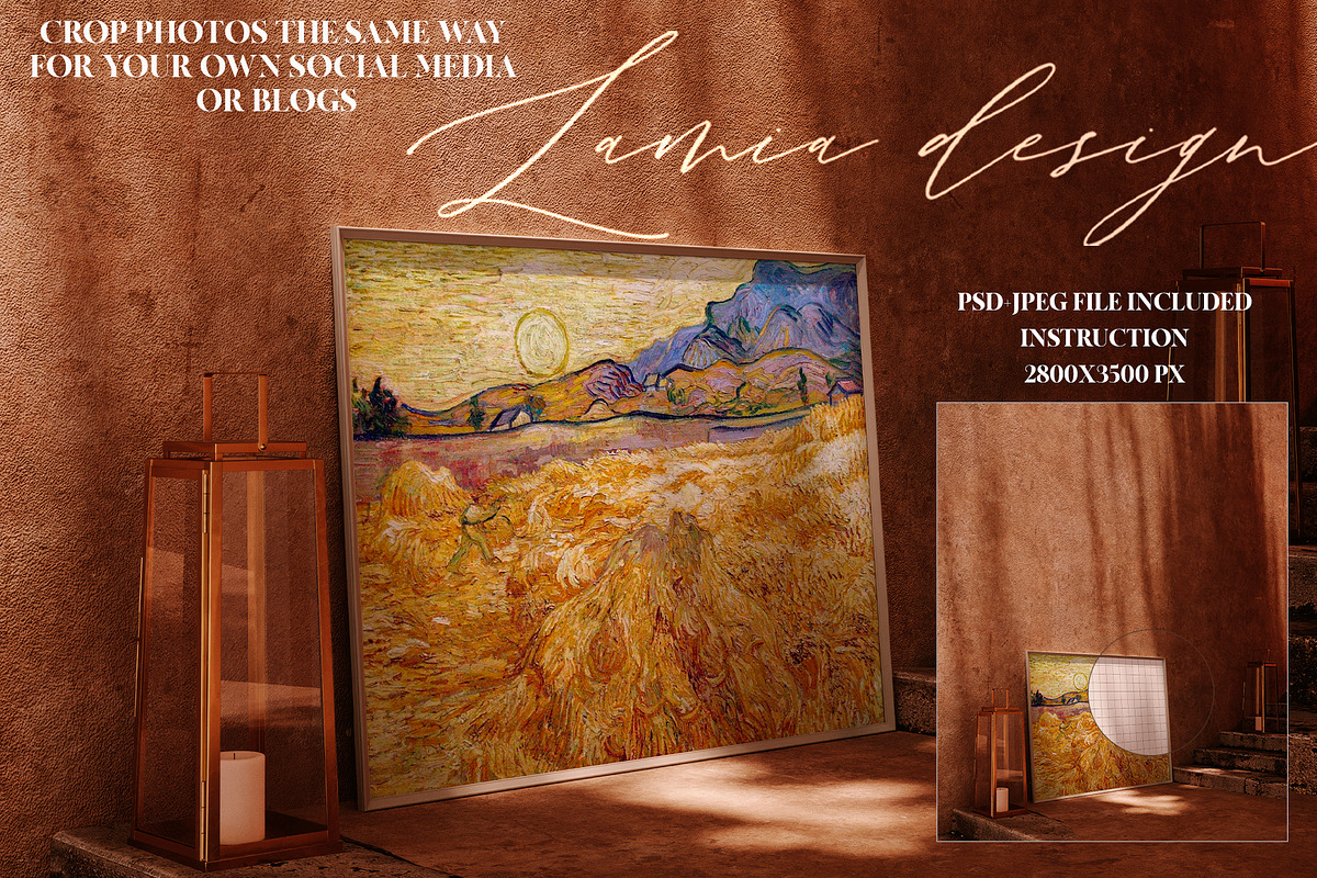 Outdoor Frame Mockup Collection, a Household Mockup by LAMIA DESIGN (Photo 3 of 15)