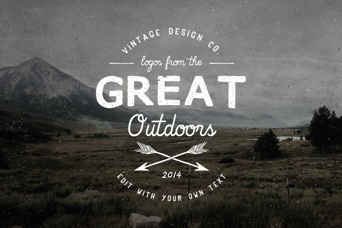 Logos from the Great Outdoors, a Branding & Logo Template by Ian Barnard (Photo 1 of 5)