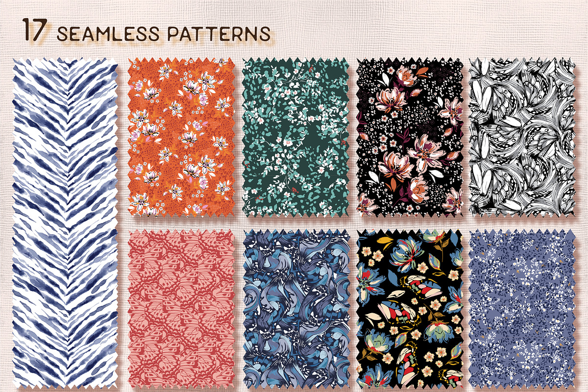 Exploded Skins  Collection, a Pattern Graphic by MSNTY STUDIOX (Photo 3 of 27)