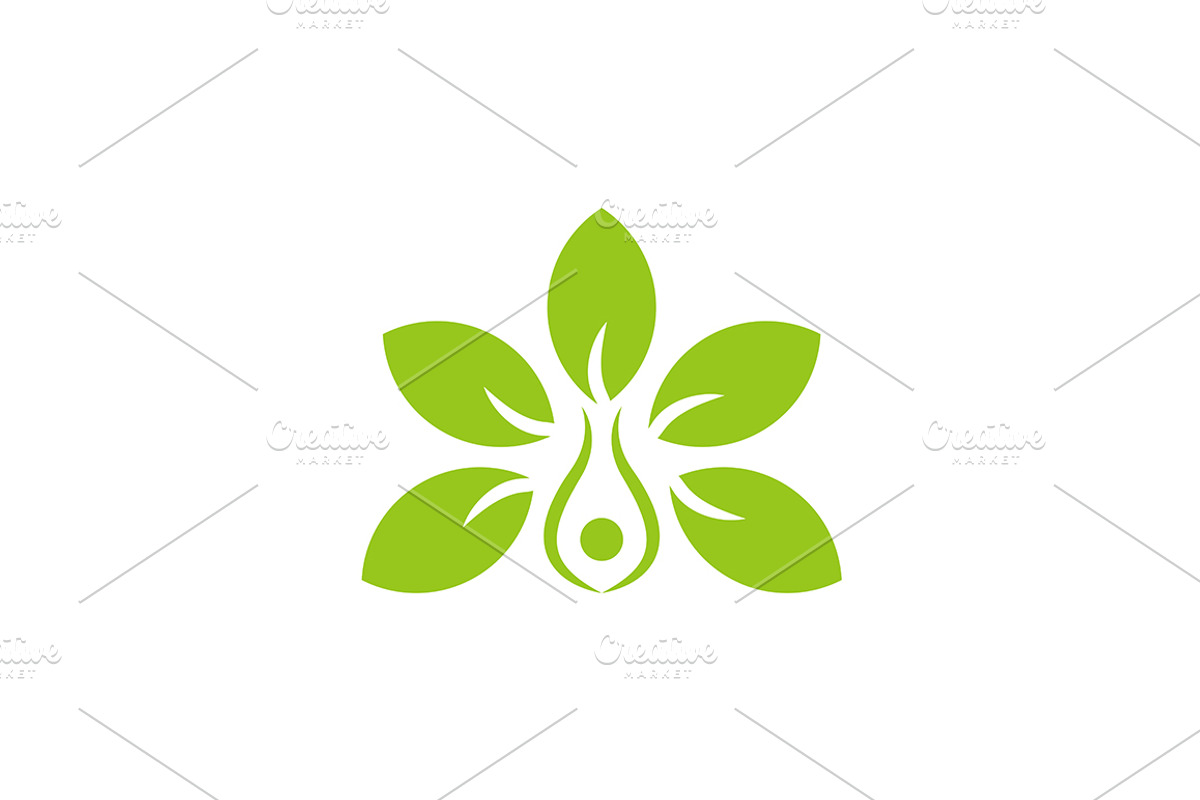 20 Logo Yoga Templates Bundle, a Branding & Logo Template by Friendesigns (Photo 11 of 21)