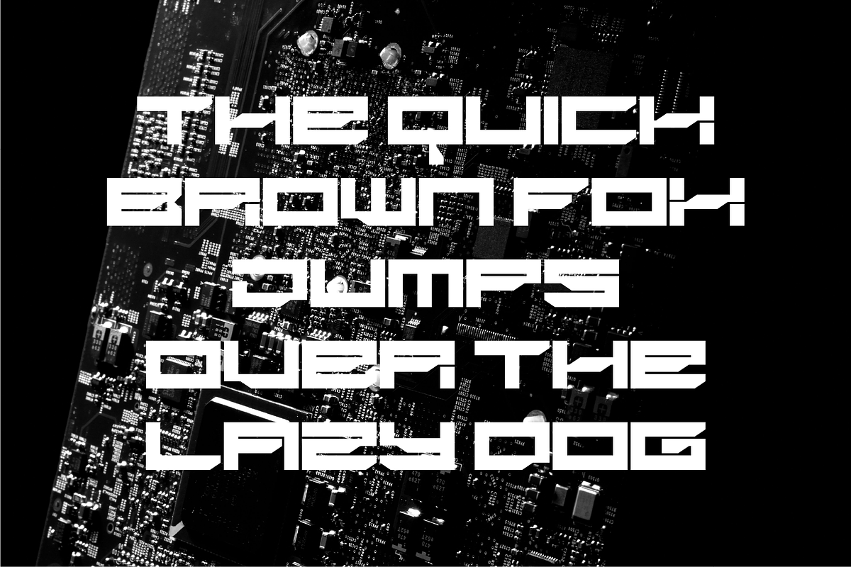 Amec - Futuristic Display Font, a Sans Serif Font by Typeagle (Photo 9 of 10)