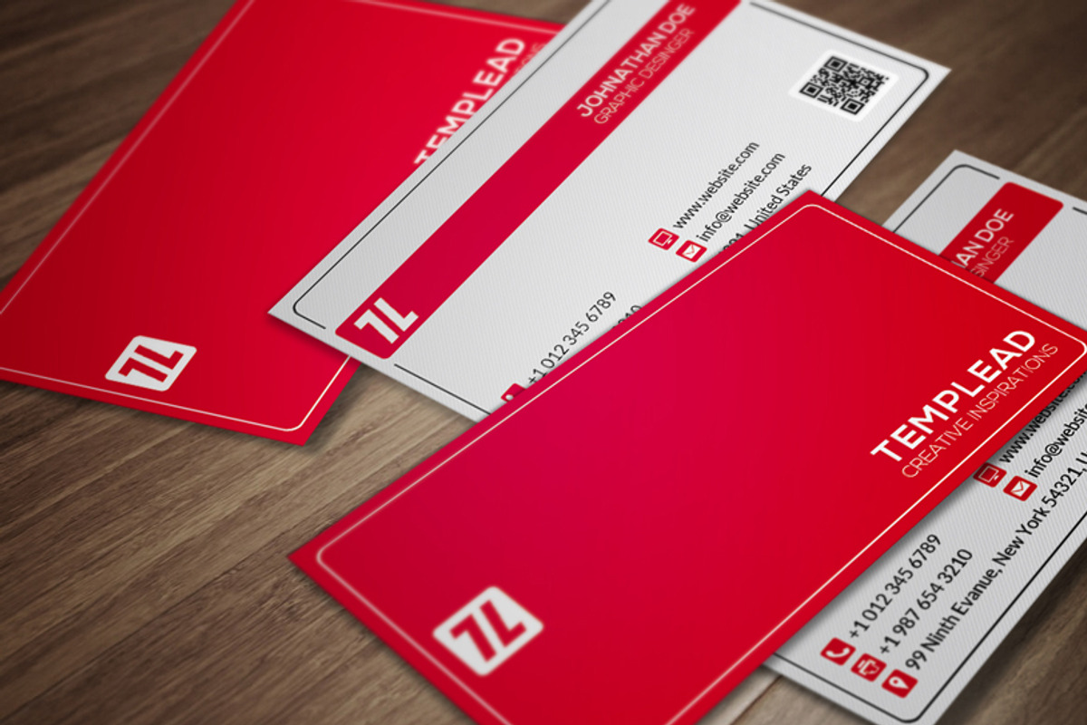 Corporate Business Card CM079, a Business Card Template by annozio (Photo 1 of 4)