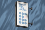 Street Sign Mockup (32 PSD Scenes), an Advertising Mockup by Traint (Thumbnail 27 of 50)