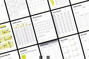 Max Fitness Planners - 30 Editable