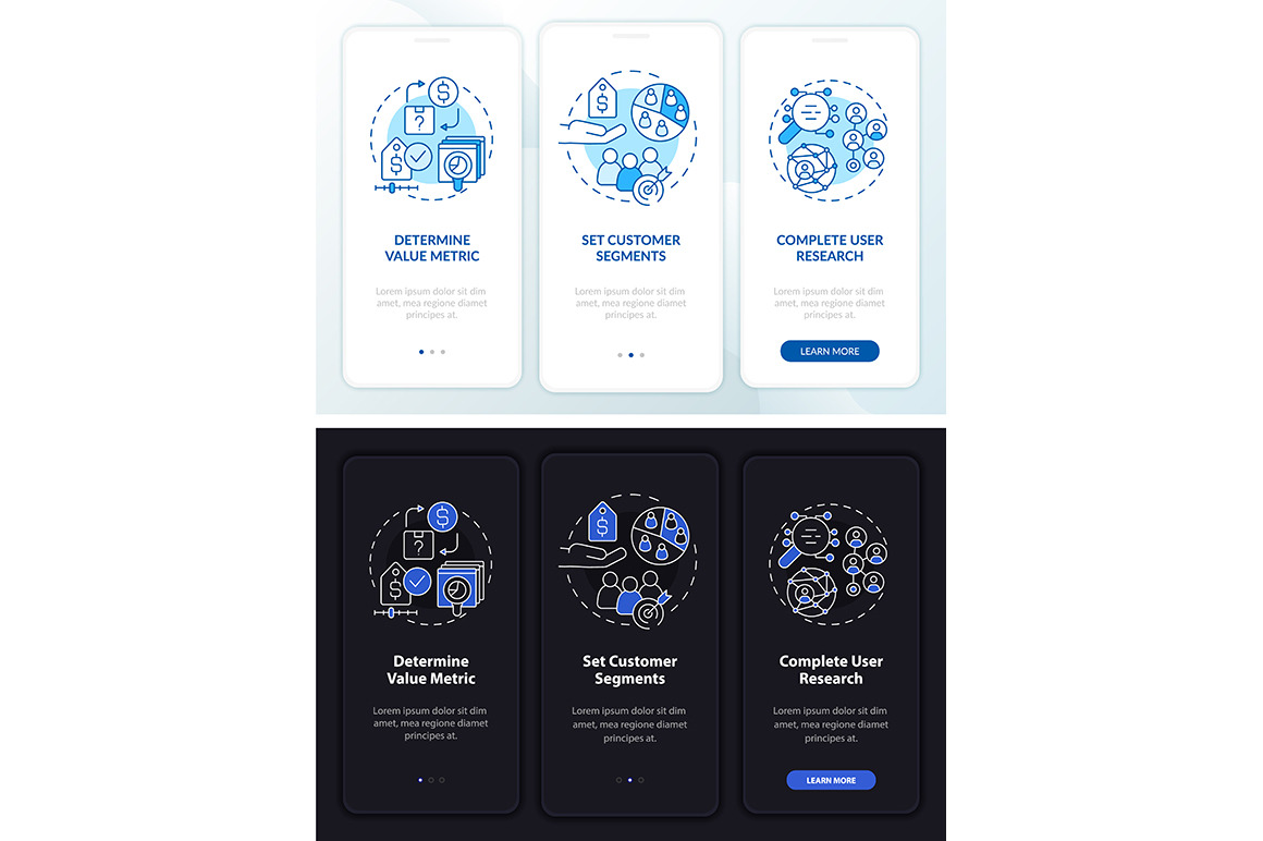 Building price strategy night & day, a Templates & Theme by IMG Visuals