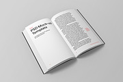 Soft Cover Book Mockup, a Print Template by Petr Stránský (Thumbnail 3 of 13)