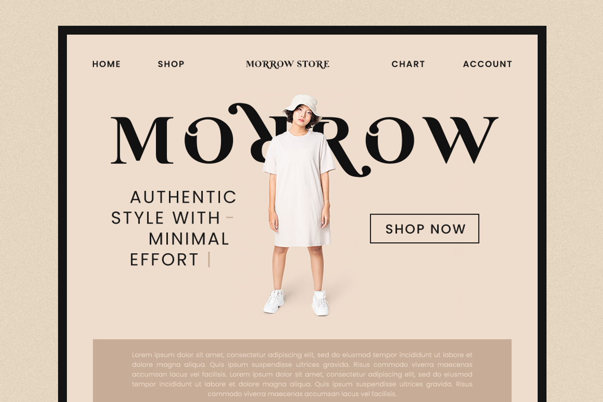 Hugio Modern Display Logo Serif, a Serif Font by RockboyStd (Photo 4 of 12)