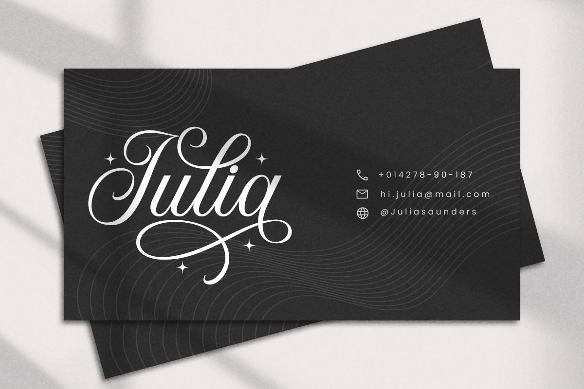 Kalinda, a Script Font by Rillatype (Photo 6 of 12)