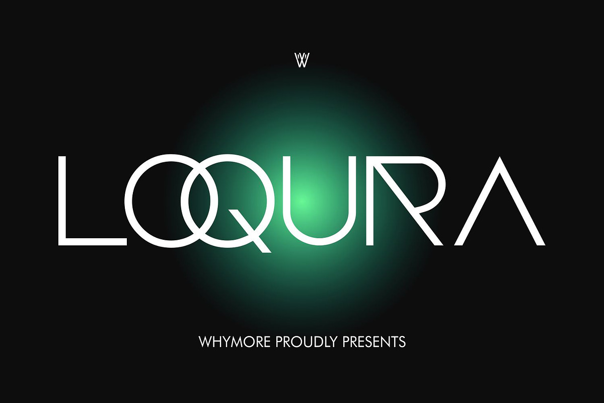 Loqura – Sleek Futuristic Logo Font, a Sans Serif Font by WhymoreArt (Photo 1 of 10)