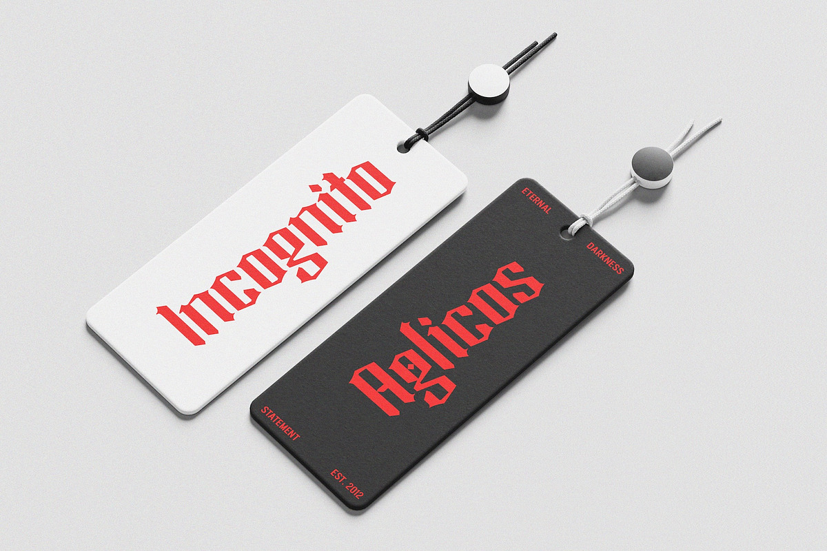 Cagloria - Blackletter Display Font, a Blackletter Font by fuzztype (Photo 9 of 10)