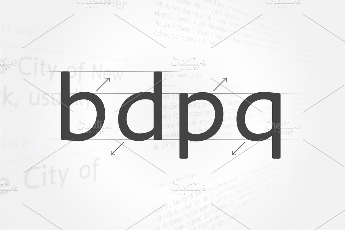 Accessible Font Version 2 preview 2