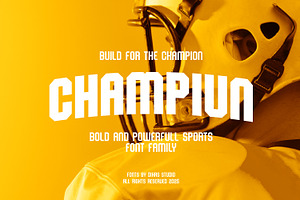 Champiun – Bold and Powerful Sports