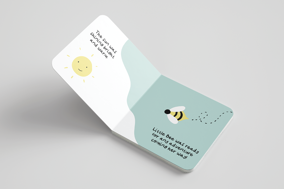 Little Bumblebee Hand Drawn Font, a Script Font by thetrendytemplate (Photo 4 of 6)