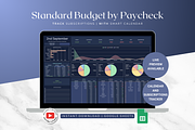 Standard Paycheck Budget - Darkmode, a Templates & Theme by The Creative Plans co (Thumbnail 1 of 10)