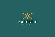 Letter M Logo of Majestic Monarch, a Branding & Logo Template by Signatoro (Thumbnail 2 of 2)