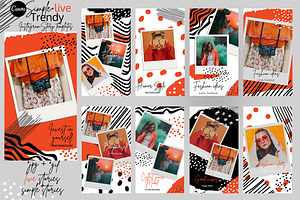 Bright Canva Animated Story Template