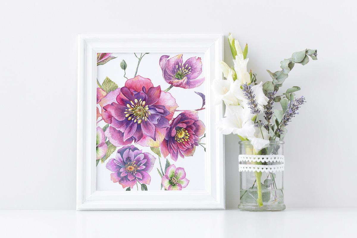 Spring Rose, an Illustration by JennyColorArt (Photo 3 of 8)