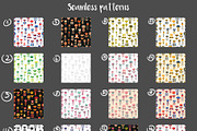 Folk Art Seamless Collection, a Background Graphic by Petite Lily (Thumbnail 5 of 8)