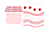 Fun Cake Frosting Brushes, a Brush Add-On by nikiartcorner (Thumbnail 2 of 6)